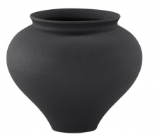Vase 'Santander' 18cm - Schwarz