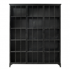 Schrank 'Downtown Black' 5 - Schwarz