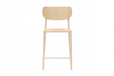 Barhocker 'Polly' - Natur/Beige