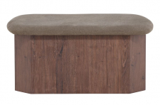 Sitzbänk 'Holte' - Braun