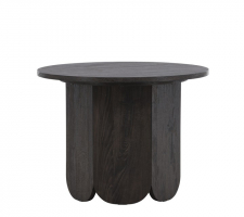 Couchtisch 'Björkvik' Rund 60cm - Schwarz