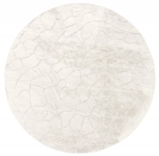 Runder Teppich 'Cora' 200cm - Weiß
