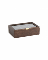 Aufbewahrungsbox 'Puyo' - Braun