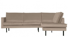 Ecksofa 'Rodeo' Khaki - Rechts