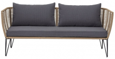 Sofa 'Mundo' - Natur/Grau