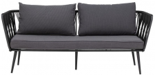 Sofa 'Pavone' - Schwarz