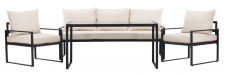 Loungeset 'Vico' - Schwarz