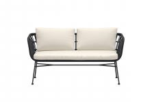 Sofa 'Isola' - Schwarz/Beige