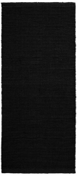 Teppich 'Amhi' 70x240 - Schwarz