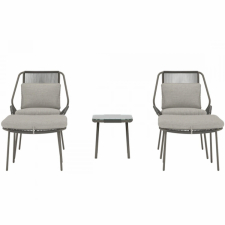 Lounge-Set „Zakynthos“ – Braun