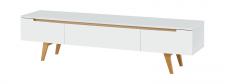 TV-Bank 'Sakai' 180x40cm - Weiß 