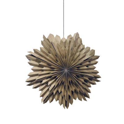 Adventsstern 'Oslo' 80cm - Braun