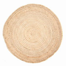 Runder Jute-Teppich 'Flätan'