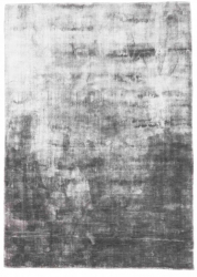Viskoseteppich 'Jodhpur' - Grau