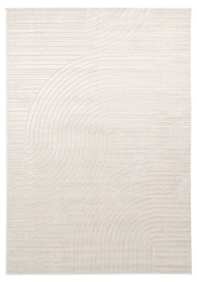 Hochflor-Teppich 'Shaggy Indoor-Outdoor' - Cream