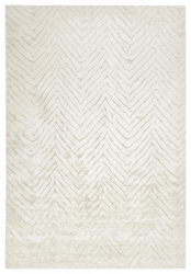 Hochflor-Teppich 'Wren' - Weiß