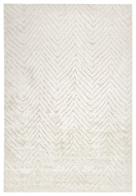 Hochflor-Teppich 'Wren' - Weiß