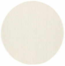 Runder Teppich 'Coastal' - Creme