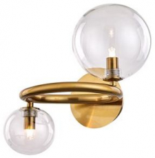 Wandleuchte 'Brass' - Messing
