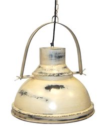 Factorylampa Vintage - Weiß patiniert