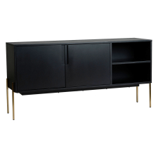 Sideboard 'Frölunda' - Schwarz/Gold
