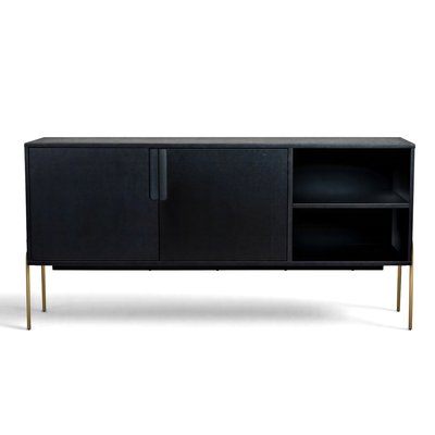 Sideboard 'Frölunda' - Schwarz/Gold