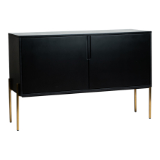Sideboard 'Frölunda' - Schwarz/Gold