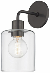 Wandleuchte 'Glass Shade' Shade - Schwarz