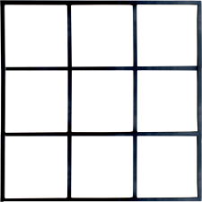 Industriewand 'New York' S - Schwarz 