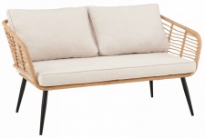 Gartensofa 'Sardinia' - Natur/Beige