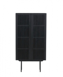 Hohe Bank 'Louvre' - Schwarz