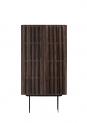 Hohe Bank 'Louvre' - Walnuss