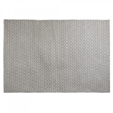 Teppich 'Cozy Luxury' 60x90cm - Grau/Weiß 
