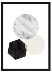Poster - 'Geometrisch x3'