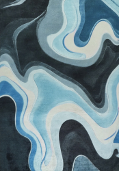 Teppich 'Seleren' - Blau/Mehrfarbig