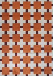 Teppich 'Castoro' - Orange