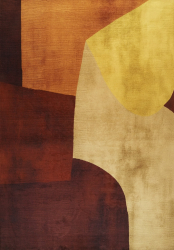 Teppich 'Ventaro' - Rot/Orange