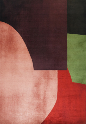 Teppich 'Savelle' - Rot/Mehrfarbig