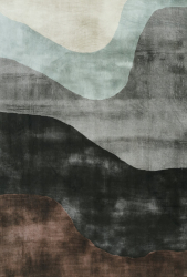 Teppe 'Amavira' – Braun/Grau