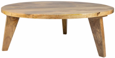 Couchtisch Vintage Rund 80cm - Natur 