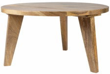 Couchtisch Vintage Rundt 65cm - Natur 