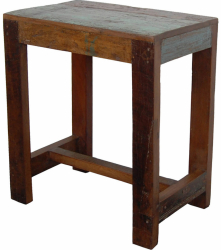 Hocker 'Umut' - Recyclingholz