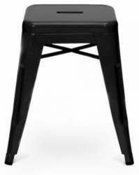 Hocker 'Montmartre' 45cm - Schwarz
