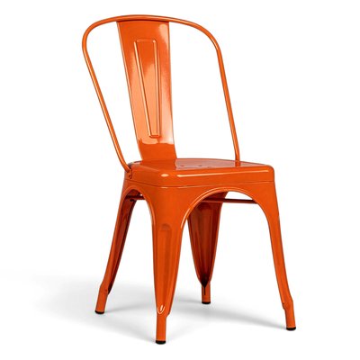 Stuhl 'Montmartre' - Orange Lack
