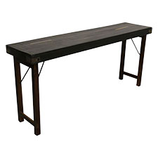Beistelltisch Vintage 170x40cm - Schwarz