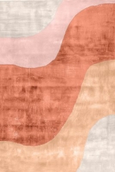 Wilton Teppich 'Barcelona' 200x280cm - Champagner/Orange