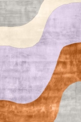 Wilton-Teppich 'Barcelona' 200x280cm– Lavendel