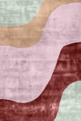 Wilton-Teppich 'Barcelona' 160x230cm - Rosa