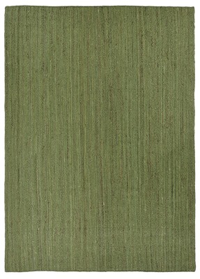 Jute-Teppich 'Amasia' - Dunkelgrün