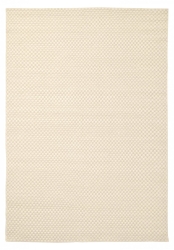 Wollteppich 'Ovelia' 240 x 340 cm – Beige/Weiß